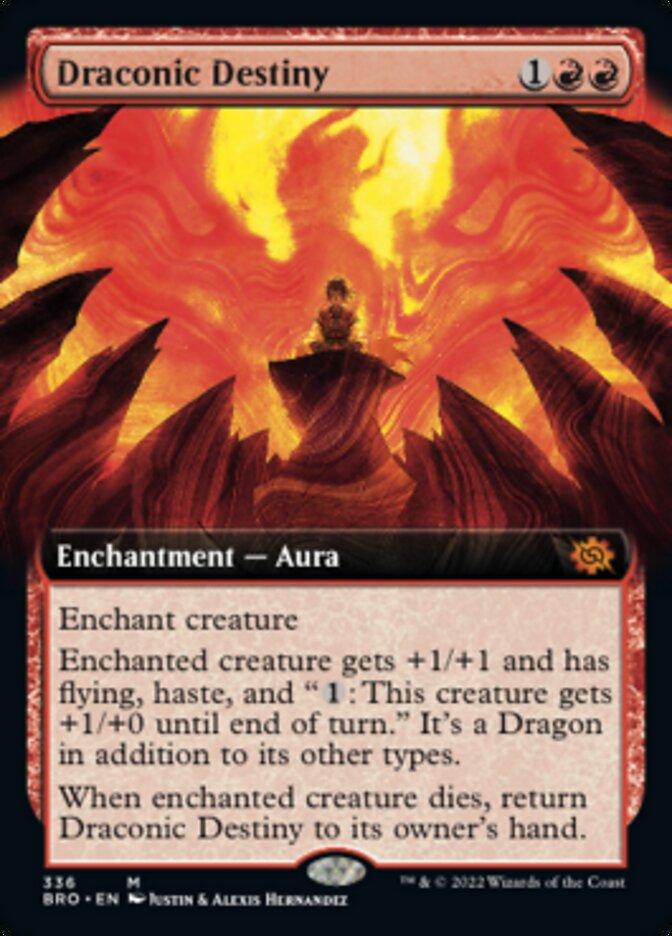 Draconic Destiny (Extended Art) [The Brothers' War] | Gaming Infinity
