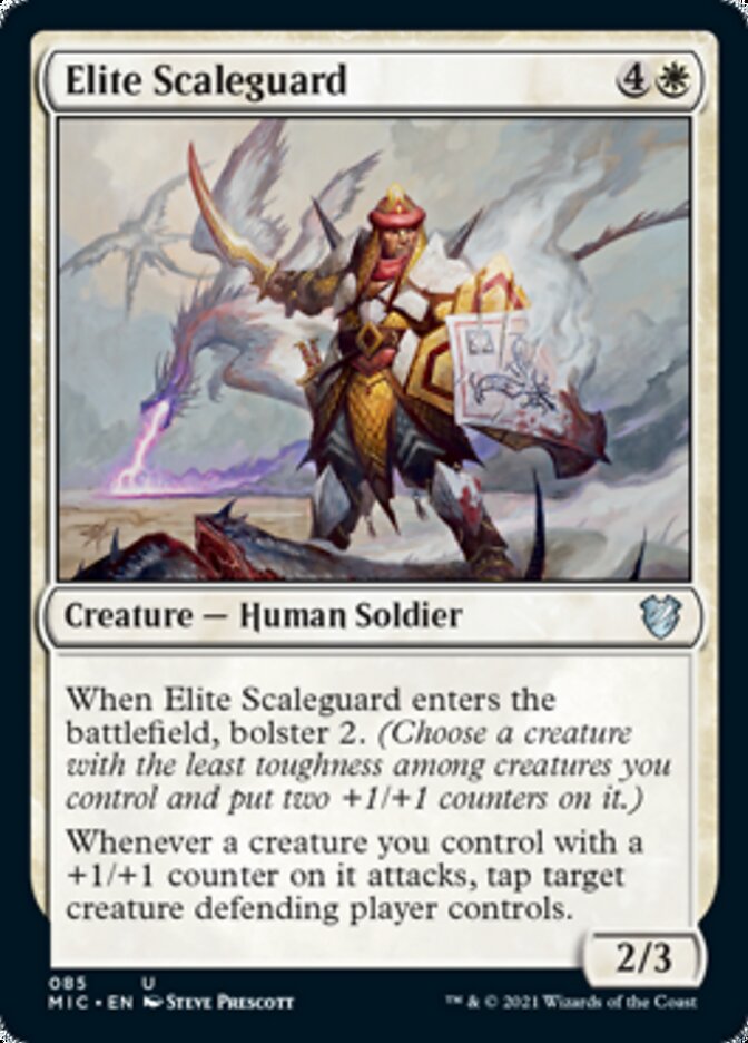 Elite Scaleguard [Innistrad: Midnight Hunt Commander] | Gaming Infinity