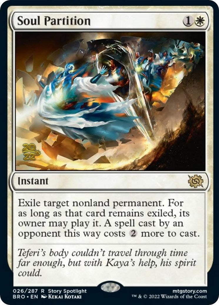 Soul Partition [The Brothers' War: Prerelease Promos] | Gaming Infinity