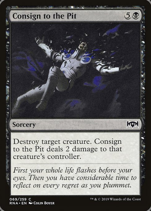 Consign to the Pit [Ravnica Allegiance] | Gaming Infinity