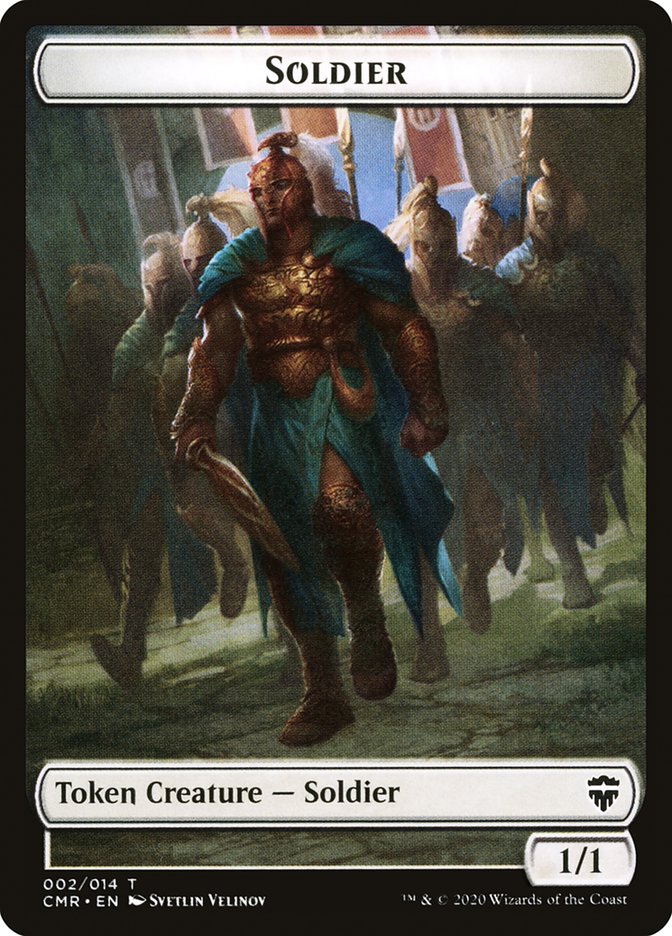 Angel // Soldier Token [Commander Legends Tokens] | Gaming Infinity