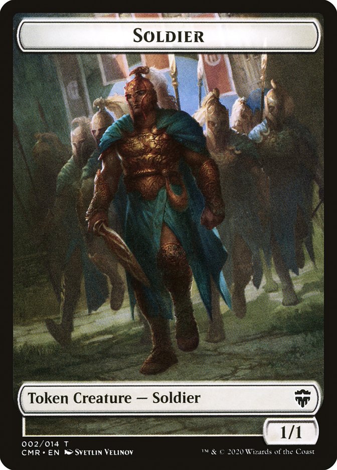 Copy (013) // Soldier Token [Commander Legends Tokens] | Gaming Infinity