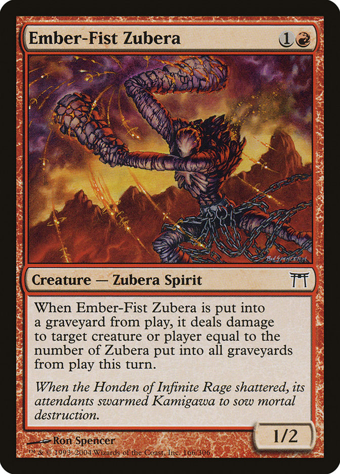 Ember-Fist Zubera [Champions of Kamigawa] | Gaming Infinity