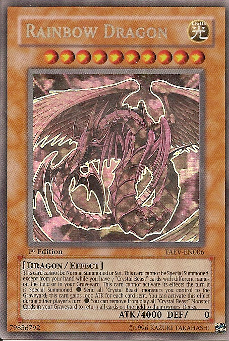 Rainbow Dragon [TAEV-EN006] Ghost Rare | Gaming Infinity