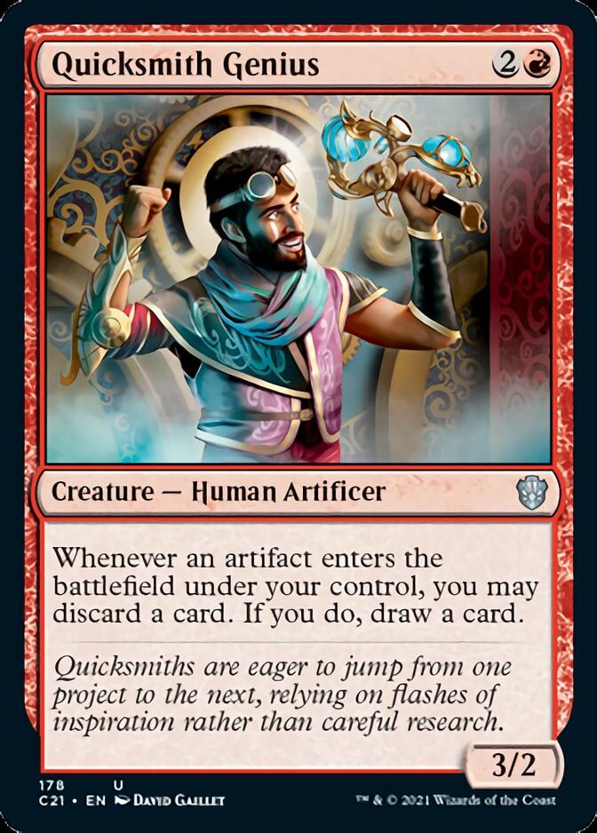 Quicksmith Genius [Commander 2021] | Gaming Infinity