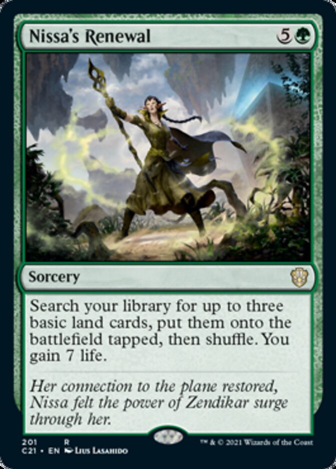 Nissa's Renewal [Commander 2021] | Gaming Infinity