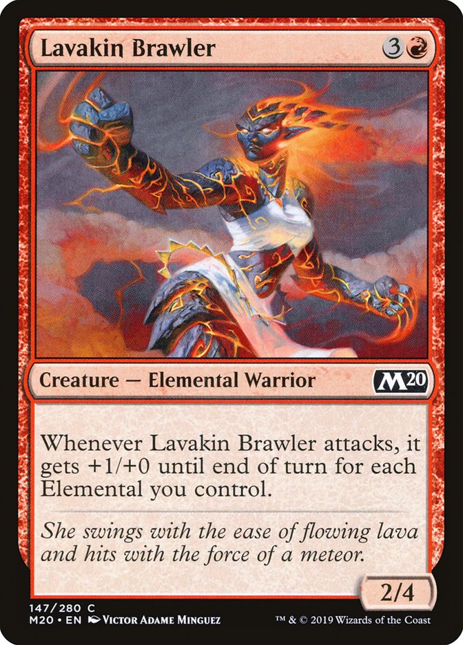 Lavakin Brawler [Core Set 2020] | Gaming Infinity