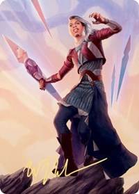 Niko Aris Art Card (Gold-Stamped Signature) [Kaldheim: Art Series] | Gaming Infinity