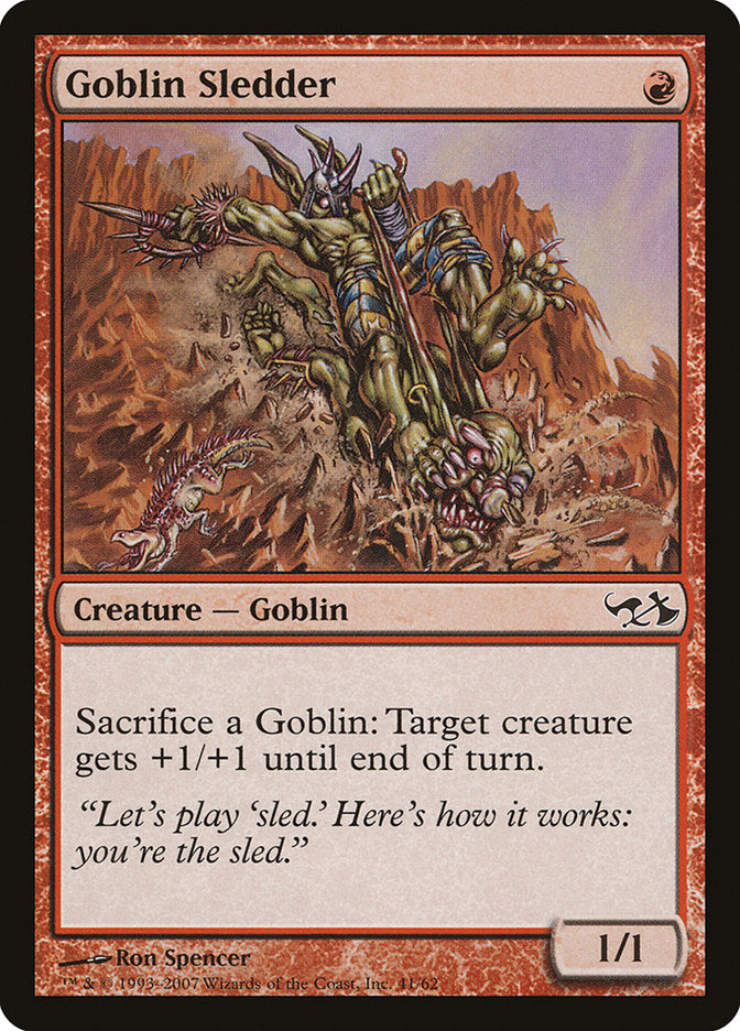 Goblin Sledder [Duel Decks: Elves vs. Goblins] | Gaming Infinity