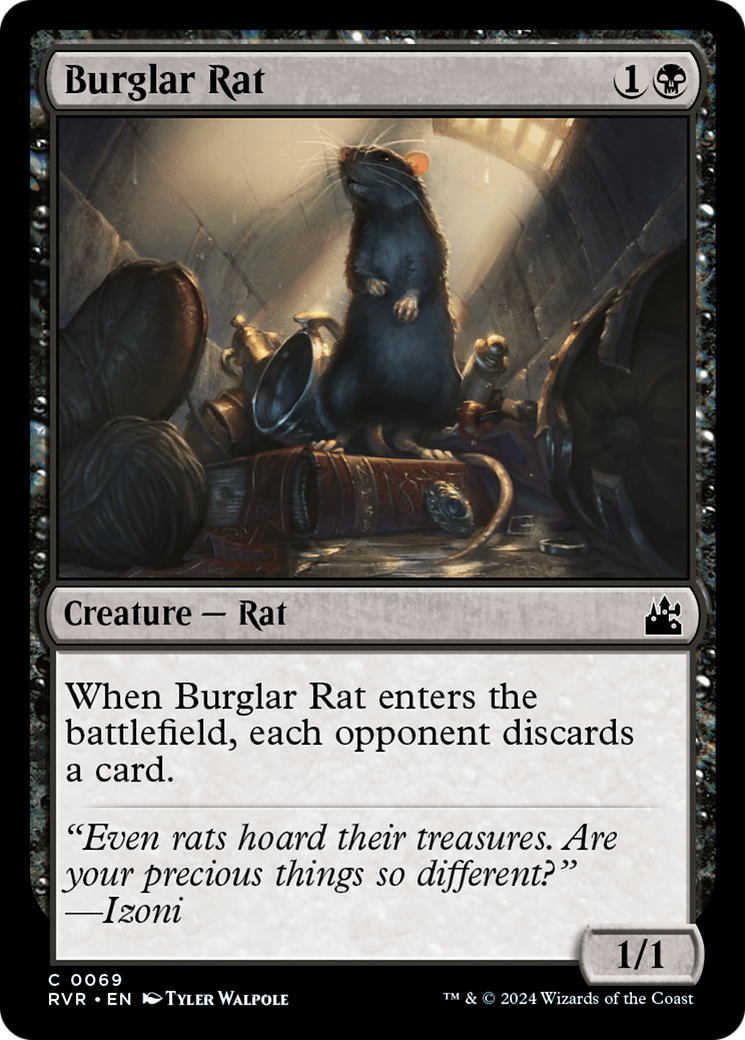 Burglar Rat [Ravnica Remastered] | Gaming Infinity