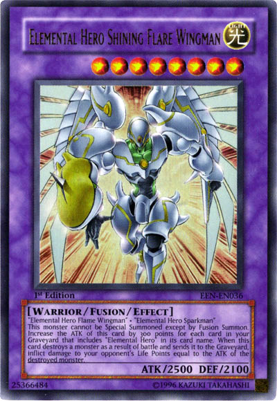 Elemental Hero Shining Flare Wingman [EEN-EN036] Ultra Rare | Gaming Infinity