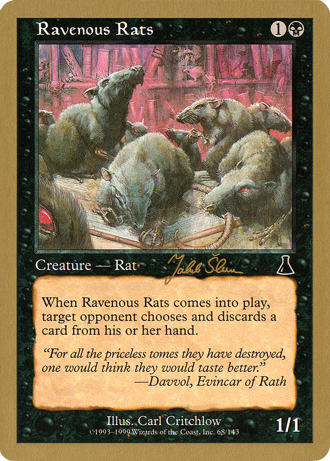 Ravenous Rats (Jakub Slemr) [World Championship Decks 1999] | Gaming Infinity