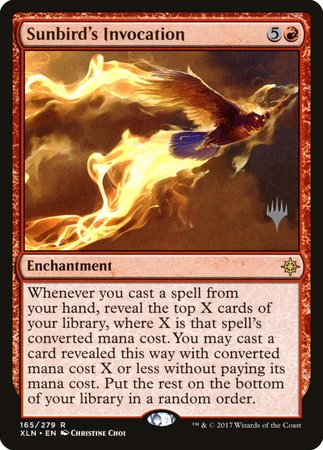 Sunbird's Invocation [Ixalan Promos] | Gaming Infinity