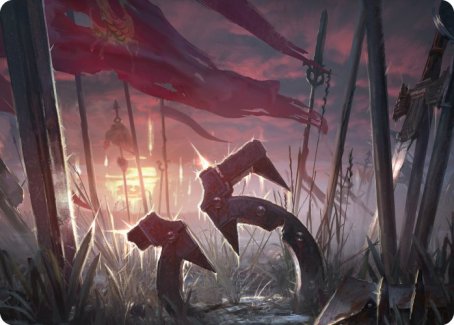 Field of Ruin Art Card [Innistrad: Midnight Hunt Art Series] | Gaming Infinity
