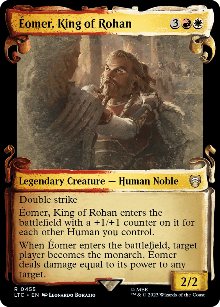 Eomer, King of Rohan [The Lord of the Rings: Tales of Middle-Earth Commander Showcase Scrolls] | Gaming Infinity