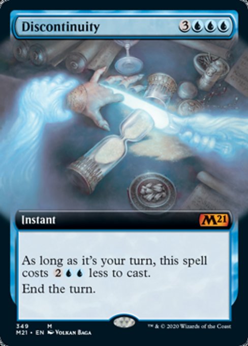 Discontinuity (Extended Art) [Core Set 2021] | Gaming Infinity