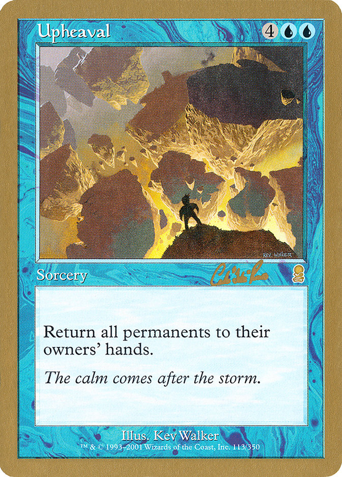 Upheaval (Carlos Romao) [World Championship Decks 2002] | Gaming Infinity