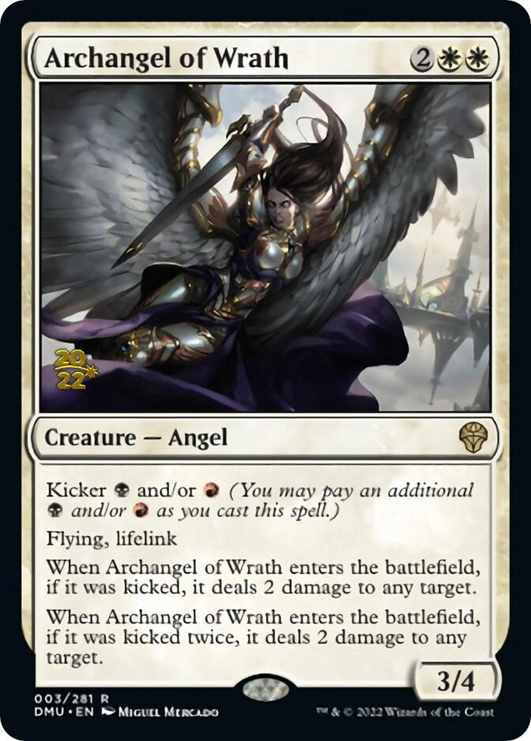 Archangel of Wrath [Dominaria United Prerelease Promos] | Gaming Infinity