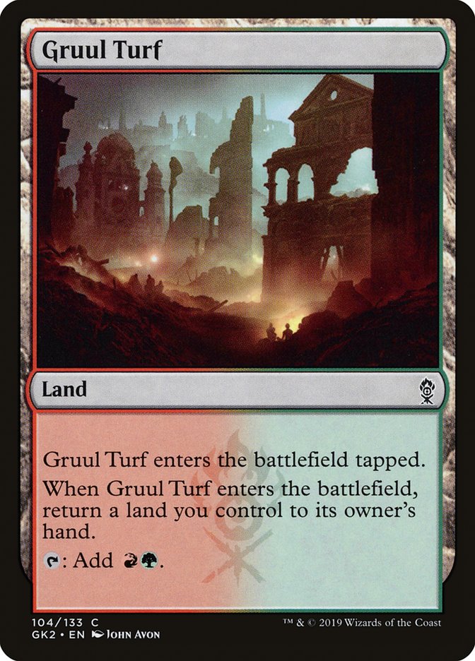 Gruul Turf [Ravnica Allegiance Guild Kit] | Gaming Infinity