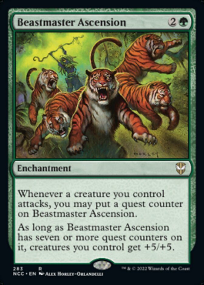 Beastmaster Ascension [Streets of New Capenna Commander] | Gaming Infinity