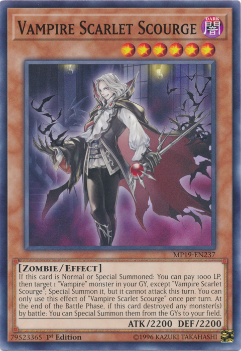 Vampire Scarlet Scourge [MP19-EN237] Common | Gaming Infinity