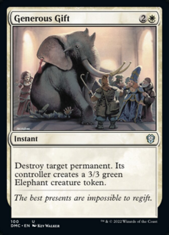 Generous Gift [Dominaria United Commander] | Gaming Infinity