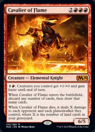 Cavalier of Flame [Core Set 2020] | Gaming Infinity