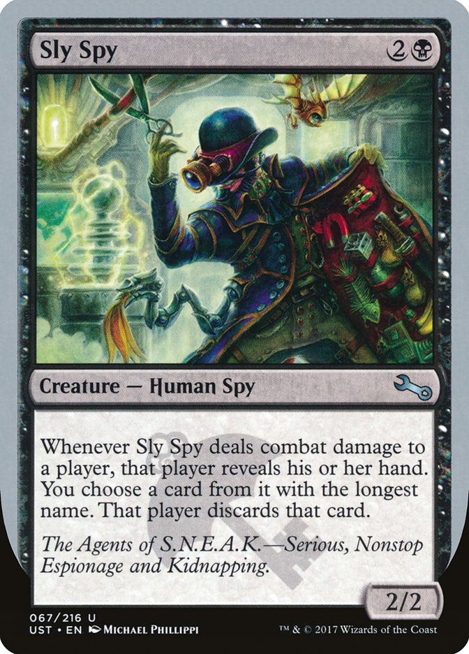 Sly Spy ("Serious, Nonstop Espionage and Kidnapping") [Unstable] | Gaming Infinity