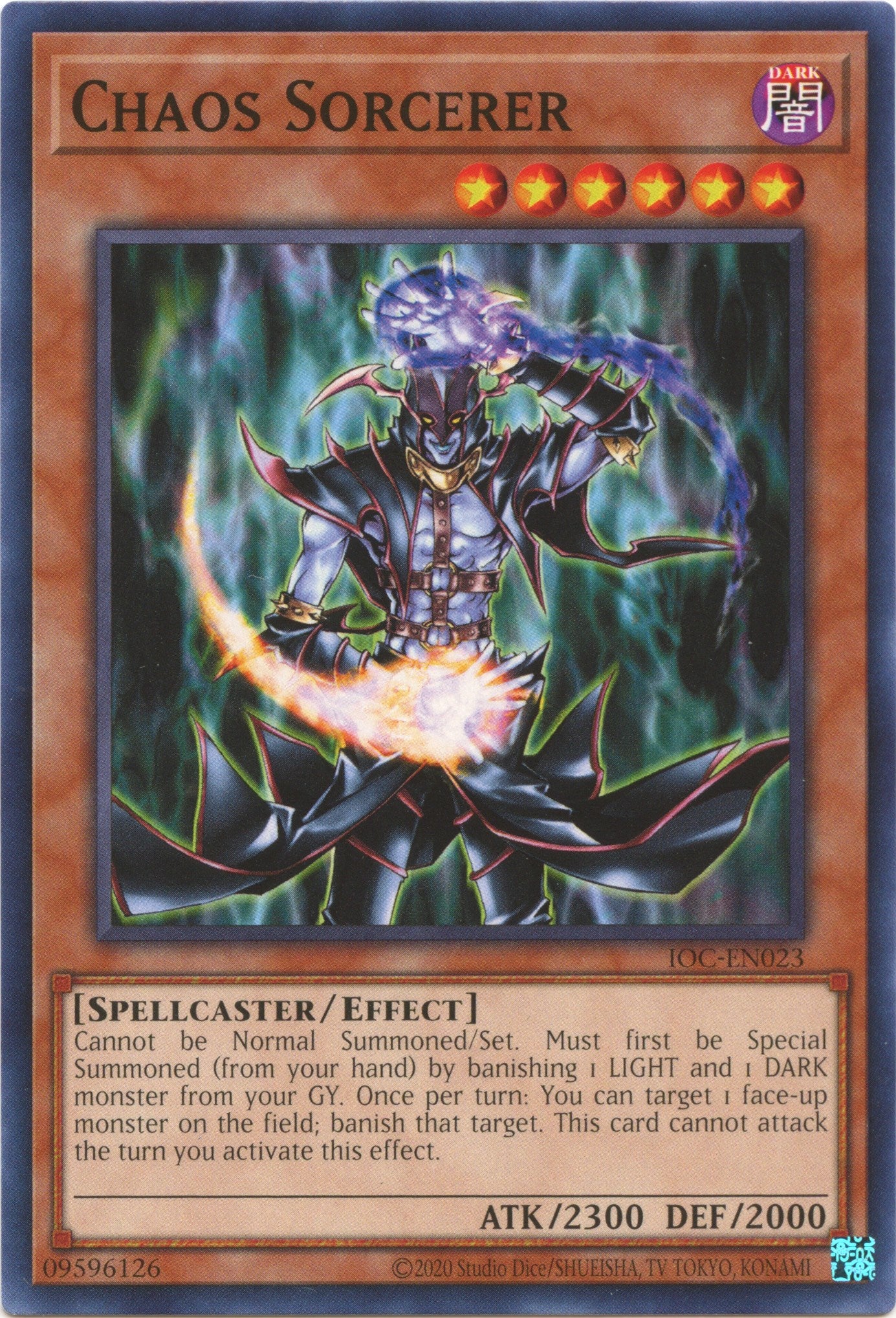 Chaos Sorcerer (25th Anniversary) [IOC-EN023] Common | Gaming Infinity