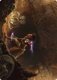 Dogged Pursuit Art Card [Kaldheim: Art Series] | Gaming Infinity