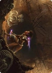 Dogged Pursuit Art Card [Kaldheim: Art Series] | Gaming Infinity