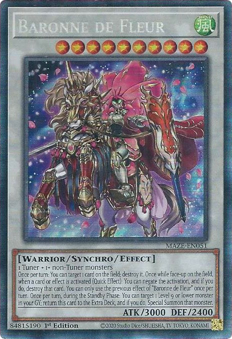 Baronne de Fleur [MAZE-EN051] Collector's Rare | Gaming Infinity