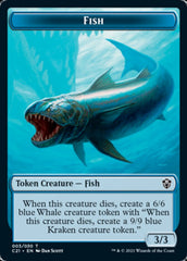 Beast (010) // Fish Token [Commander 2021 Tokens] | Gaming Infinity