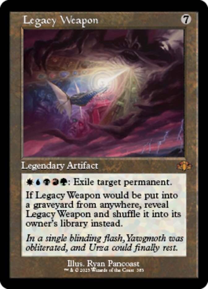 Legacy Weapon (Retro) [Dominaria Remastered] | Gaming Infinity