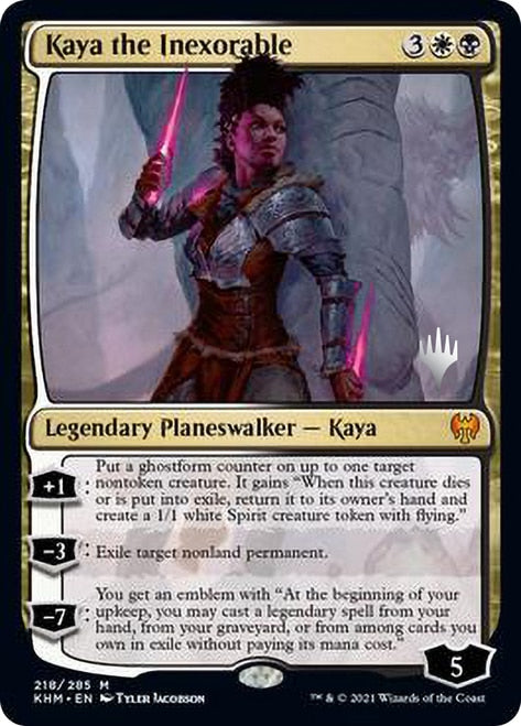 Kaya the Inexorable [Kaldheim Promo Pack] | Gaming Infinity