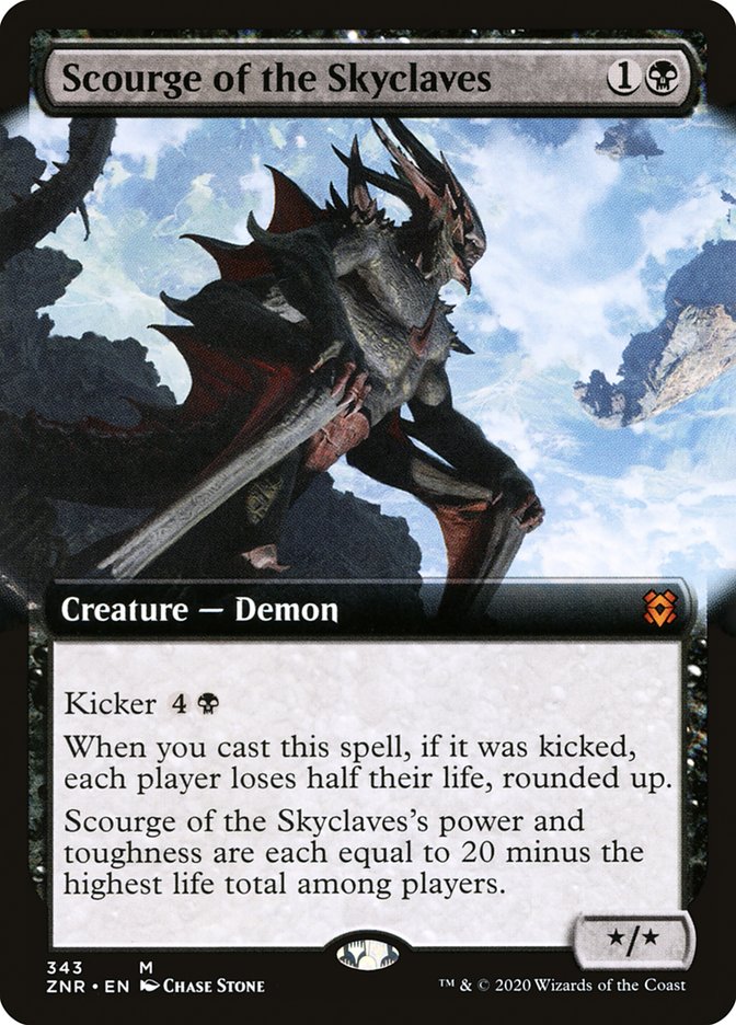 Scourge of the Skyclaves (Extended Art) [Zendikar Rising] | Gaming Infinity