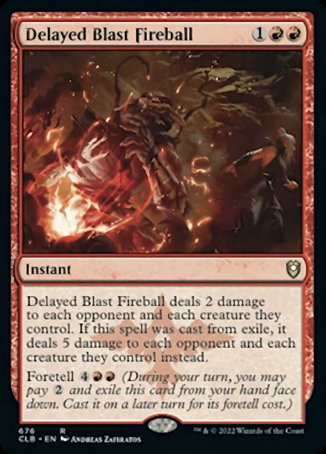 Delayed Blast Fireball [Commander Legends: Battle for Baldur's Gate] | Gaming Infinity