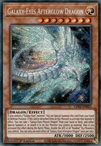 Galaxy-Eyes Afterglow Dragon [LDS2-EN052] Secret Rare | Gaming Infinity