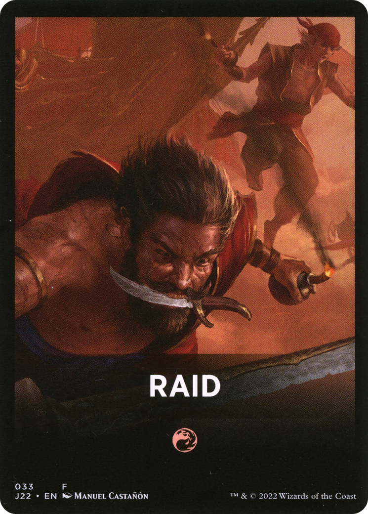 Raid Theme Card [Jumpstart 2022 Front Cards] | Gaming Infinity