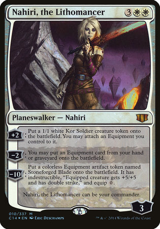 Nahiri, the Lithomancer (Commander 2014) [Commander 2014 Oversized] | Gaming Infinity