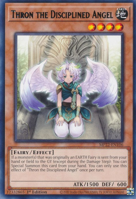 Thron the Disciplined Angel [MP22-EN106] Rare | Gaming Infinity