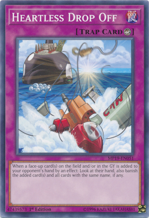 Heartless Drop Off [MP19-EN051] Common | Gaming Infinity