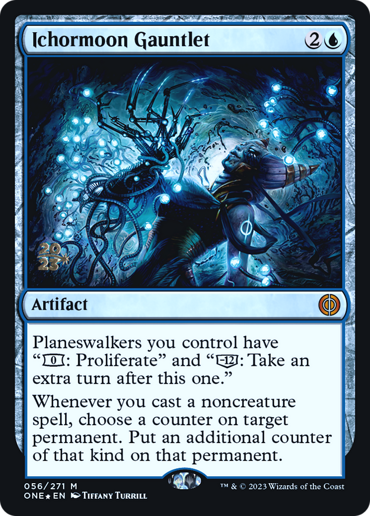 Ichormoon Gauntlet [Phyrexia: All Will Be One Prerelease Promos] | Gaming Infinity