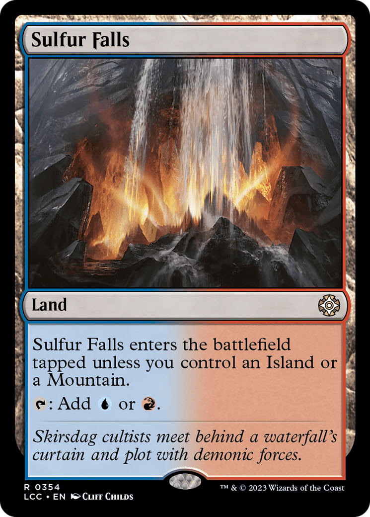 Sulfur Falls [The Lost Caverns of Ixalan Commander] | Gaming Infinity