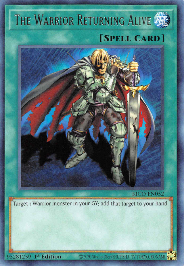 The Warrior Returning Alive [KICO-EN052] Rare | Gaming Infinity
