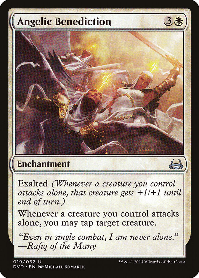 Angelic Benediction (Divine vs. Demonic) [Duel Decks Anthology] | Gaming Infinity