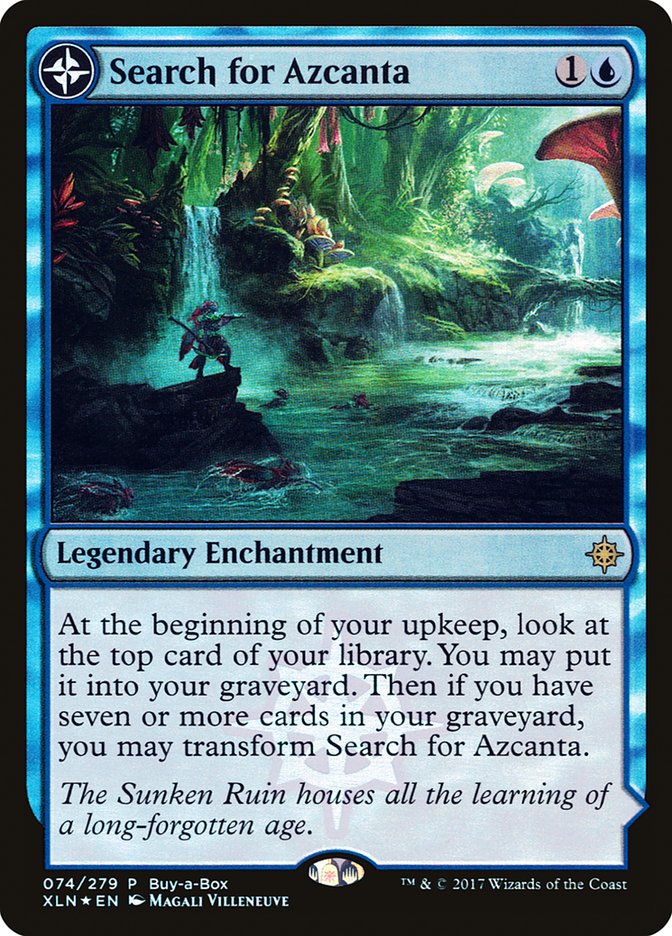 Search for Azcanta // Azcanta, the Sunken Ruin (Buy-A-Box) [Ixalan Treasure Chest] | Gaming Infinity