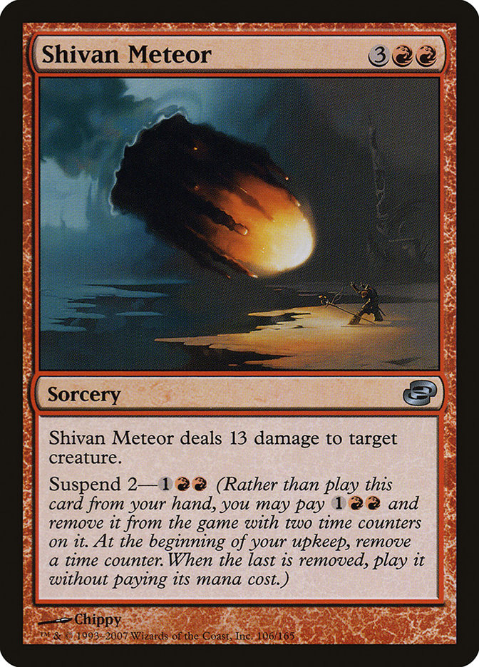 Shivan Meteor [Planar Chaos] | Gaming Infinity