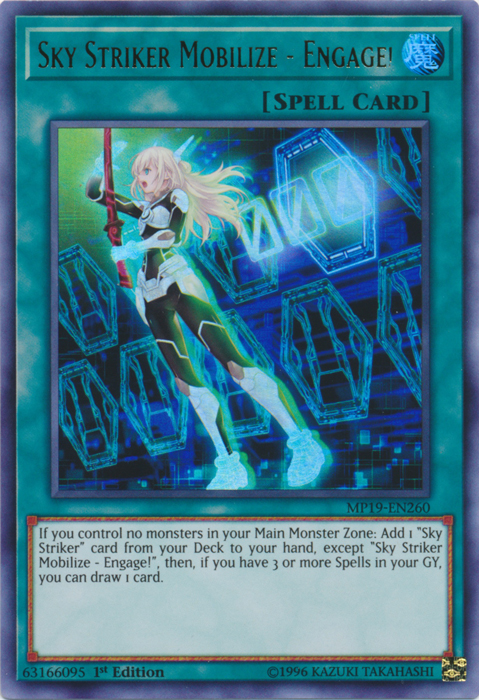Sky Striker Mobilize - Engage! [MP19-EN260] Ultra Rare | Gaming Infinity