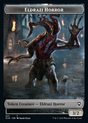 Horror // Eldrazi Horror Double-sided Token [Commander Legends: Battle for Baldur's Gate Tokens] | Gaming Infinity